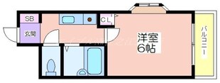 エスポワール東進の物件間取画像